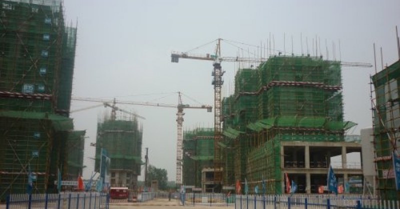 山水新城項目提前完成“百日會戰(zhàn)”目標