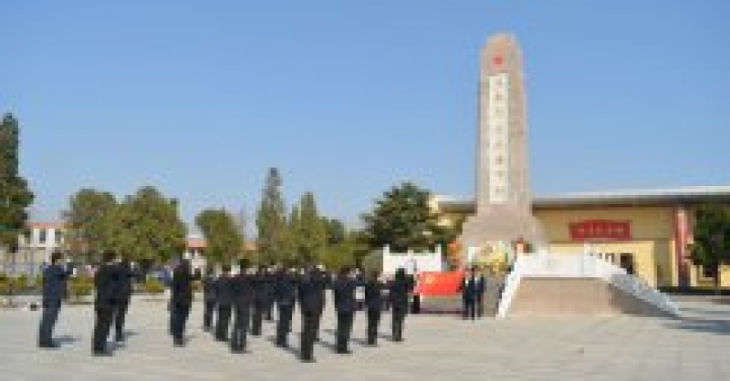 集團(tuán)團(tuán)委開展“緬懷革命先烈，弘揚民族精神”愛國主義教育活動